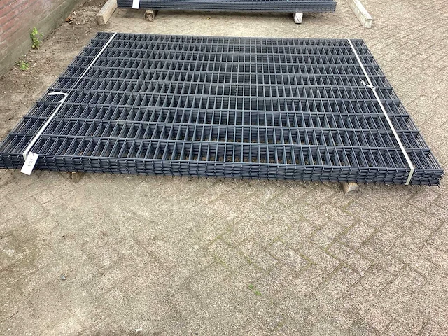 Heras dubbelstaafs 6/5/6 antraciet hekwerk (10x) - afbeelding 2 van  6
