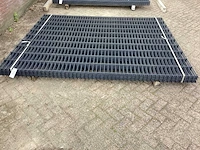 Heras dubbelstaafs 6/5/6 antraciet hekwerk (10x) - afbeelding 2 van  6