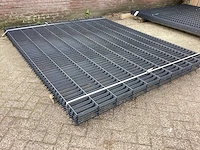 Heras dubbelstaafs 6/5/6 antraciet hekwerk (10x) - afbeelding 3 van  6