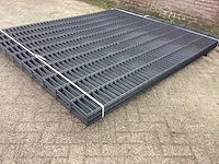 Heras dubbelstaafs 6/5/6 antraciet hekwerk (10x) - afbeelding 4 van  6