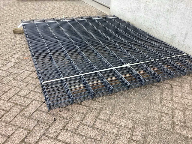 Heras dubbelstaafs 6/5/6 antraciet hekwerk (5x) - afbeelding 3 van  8