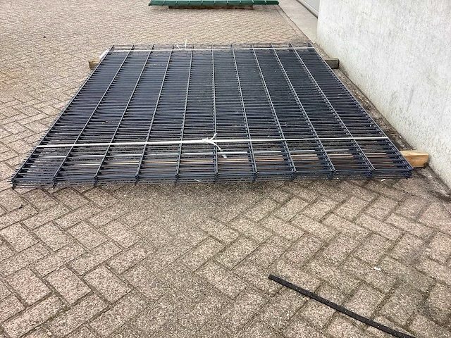 Heras dubbelstaafs 6/5/6 antraciet hekwerk (5x) - afbeelding 4 van  8