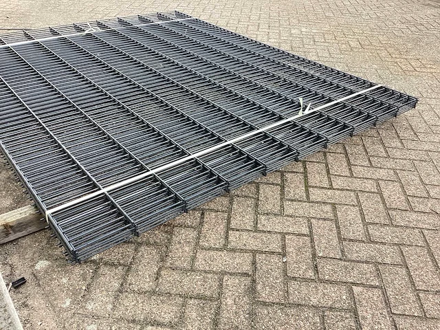 Heras dubbelstaafs 6/5/6 antraciet hekwerk (5x) - afbeelding 7 van  8