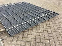 Heras dubbelstaafs 6/5/6 antraciet hekwerk (5x) - afbeelding 7 van  8