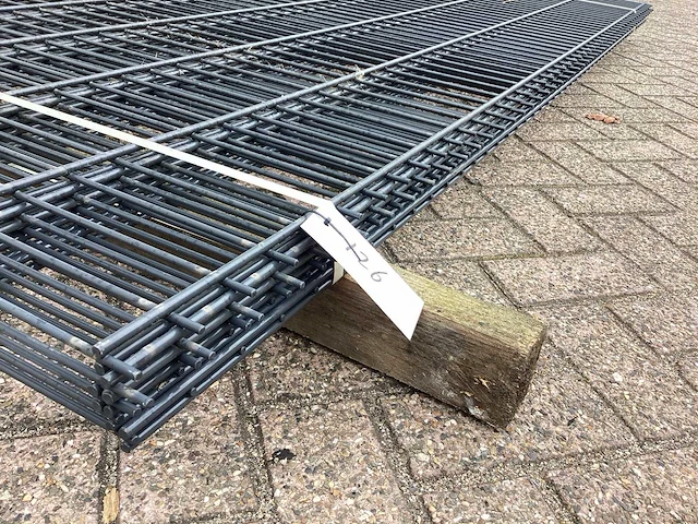 Heras dubbelstaafs 6/5/6 antraciet hekwerk (5x) - afbeelding 8 van  8