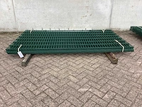 Heras dubbelstaafs 6/5/6 groen hekwerk (11x) - afbeelding 2 van  8