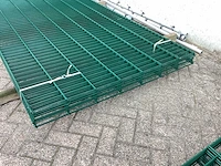 Heras dubbelstaafs 6/5/6 groen hekwerk (11x) - afbeelding 5 van  8