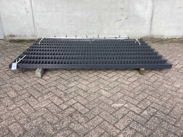 Heras dubbelstaafs 6/5/6 hekwerk antraciet (7x) - afbeelding 2 van  7