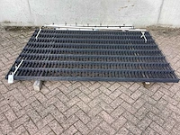Heras dubbelstaafs 6/5/6 hekwerk antraciet (7x) - afbeelding 3 van  7