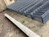 Heras dubbelstaafs 8/6/8 antraciet hekwerk (8x) - afbeelding 6 van  7
