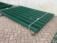 Heras dubbelstaafs 8/6/8 groen hekwerk (11x) - afbeelding 3 van  8