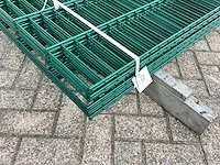 Heras dubbelstaafs 8/6/8 groen hekwerk (11x) - afbeelding 8 van  8