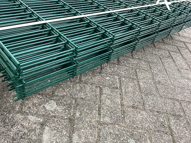 Heras dubbelstaafs 8/6/8 groen hekwerk (11x) - afbeelding 7 van  8