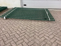 Heras dubbelstaafs 8/6/8 groen hekwerk (3x) - afbeelding 2 van  7