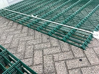 Heras dubbelstaafs 8/6/8 groen hekwerk (3x) - afbeelding 6 van  7