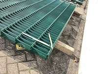 Heras dubbelstaafs 8/6/8 groen hekwerk (9x) - afbeelding 5 van  9