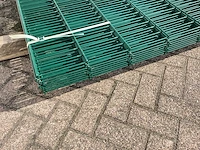Heras dubbelstaafs 8/6/8 groen hekwerk (9x) - afbeelding 7 van  9