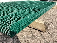 Heras dubbelstaafs 8/6/8 groen hekwerk (9x) - afbeelding 8 van  9