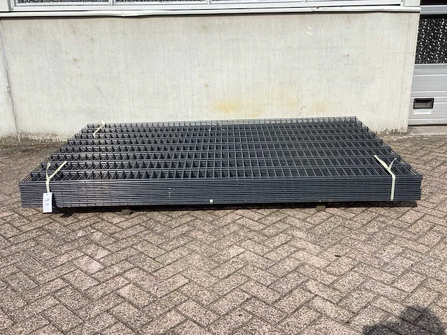 Heras dubbelstaafs 8/6/8 hekwerk antraciet (13x) - afbeelding 2 van  7