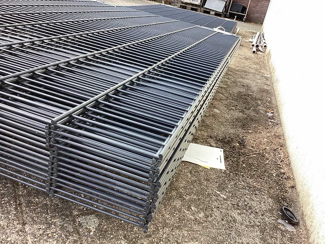 Heras dubbelstaafs 8/6/8 hekwerk antraciet (13x) - afbeelding 5 van  7