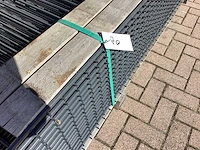 Heras hekwerk antraciet 200cm hoog (29x) - afbeelding 3 van  11