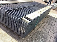 Heras hekwerk antraciet 200cm hoog (29x) - afbeelding 8 van  11