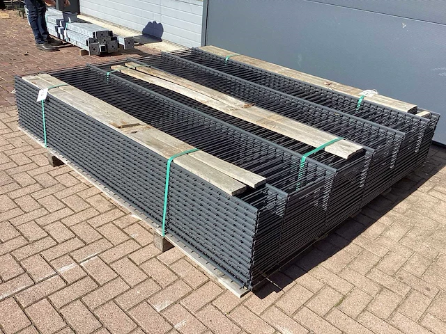 Heras hekwerk antraciet 200cm hoog (29x) - afbeelding 5 van  11