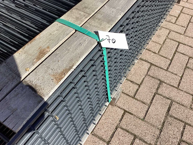 Heras hekwerk antraciet 200cm hoog (29x) - afbeelding 3 van  11