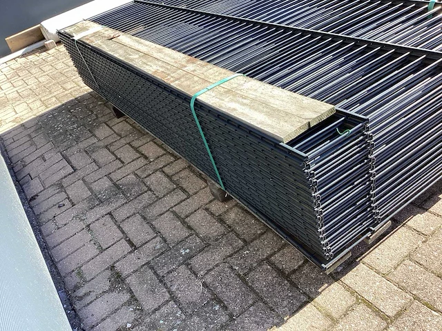 Heras hekwerk antraciet 200cm hoog (29x) - afbeelding 10 van  11