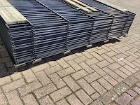 Heras hekwerk antraciet 200cm hoog (29x) - afbeelding 11 van  11