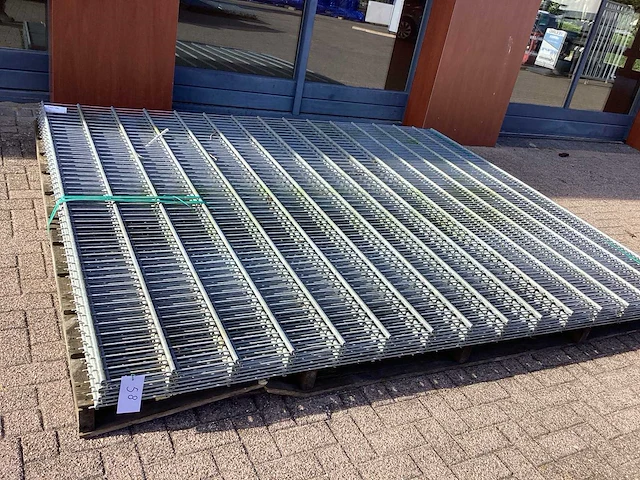 Heras hekwerk enkelstaafs 300cm hoog (7x) - afbeelding 1 van  10