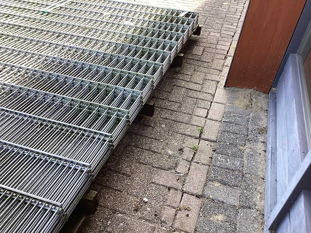 Heras hekwerk enkelstaafs 300cm hoog (7x) - afbeelding 7 van  7