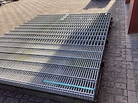 Heras hekwerk enkelstaafs 300cm hoog (7x) - afbeelding 7 van  10