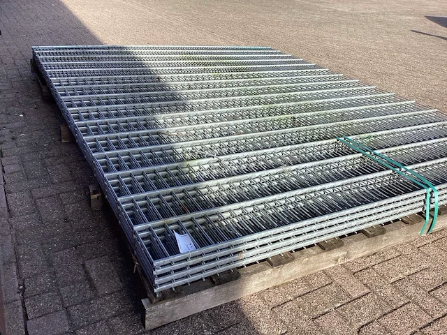 Heras hekwerk enkelstaafs 300cm hoog (7x) - afbeelding 9 van  10