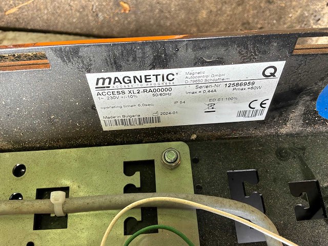 Heras magnetic mhtm microdrive access xl2 slagboominstallatie - afbeelding 7 van  16
