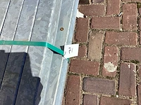 Heras palen met voetplaat 115cm gegalvaniseerd (14x) - afbeelding 3 van  10