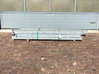 Heras palen met voetplaat 115cm gegalvaniseerd (14x) - afbeelding 3 van  10