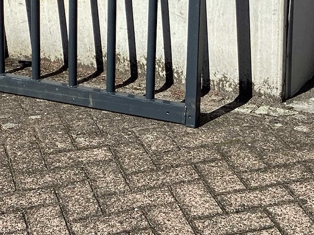 Heras poort 200x250cm antraciet gepoedercoat - afbeelding 5 van  7