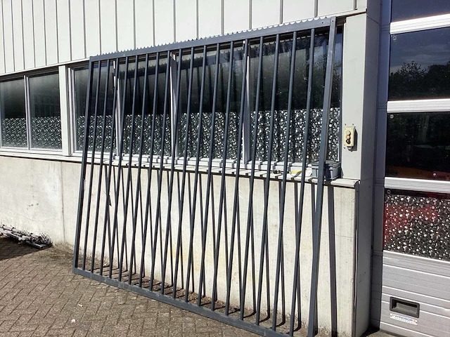 Heras poort 200x250cm antraciet gepoedercoat - afbeelding 3 van  7