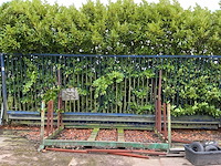 Heras schuifpoort blauw - afbeelding 4 van  4