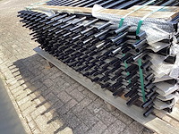 Heras spijlenhek 94cm hoog, antraciet (11x) - afbeelding 19 van  22