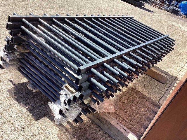 Heras spijlenhek 94cm hoog, antraciet (11x) - afbeelding 10 van  22