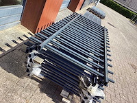 Heras spijlenhek 94cm hoog, antraciet (11x) - afbeelding 14 van  22