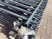 Heras spijlenhek 94cm hoog, antraciet (11x) - afbeelding 15 van  22
