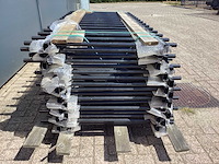 Heras spijlenhek 94cm hoog, antraciet (11x) - afbeelding 20 van  22