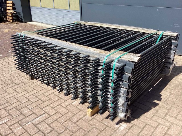 Heras spijlenhek antraciet (11x) - afbeelding 13 van  19