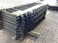 Heras spijlenhek antraciet (17x) - afbeelding 5 van  9