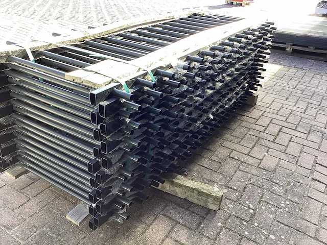 Heras spijlenhek antraciet (17x) - afbeelding 5 van  9