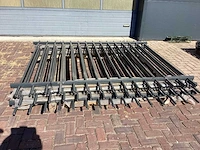 Heras spijlenhek antraciet (4x) - afbeelding 1 van  7
