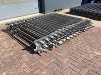 Heras spijlenhek antraciet (4x)